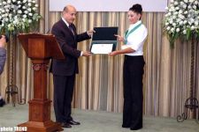 Первая леди Азербайджана Мехрибан Алиева удостоена звания посла Доброй воли ISESCO